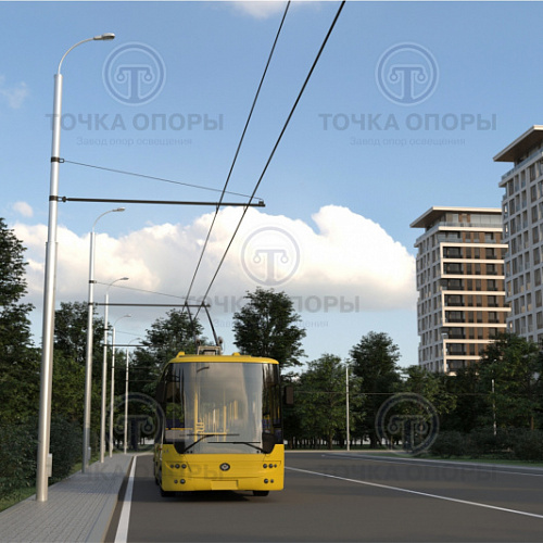 Опора контактной сети ТП-2000-9,0/12,0-01