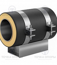 Скользящая опора СПОк 219/400.200 подкладная канальная для труб в ППУ