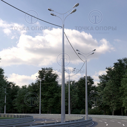 Опора освещения ОГКСф-1800-10,0