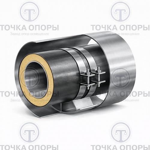 Скользящая опора для прокладки в футляре трубы ППУ Ду273/400/630